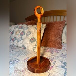 Wooden Paper Towel Holder